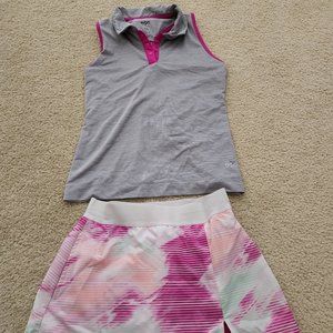 Girls golf outfit